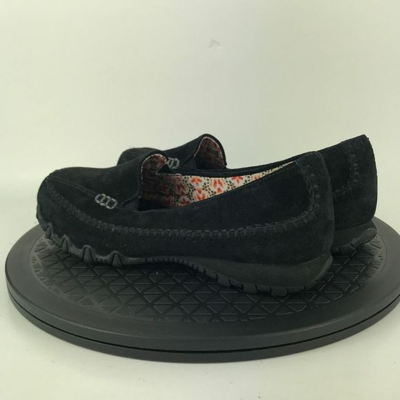 Skechers Relaxed Fit Memory Foam Slip On Comfort Loafer Black 48930 Women Size 7 - Picture 7 of 12